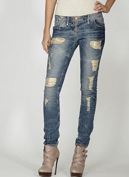 Lady's popular jeans  LD002