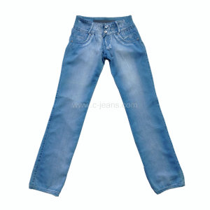 Women-s-Ladys-Fashion-Zipper-Straight-Long-Jeans